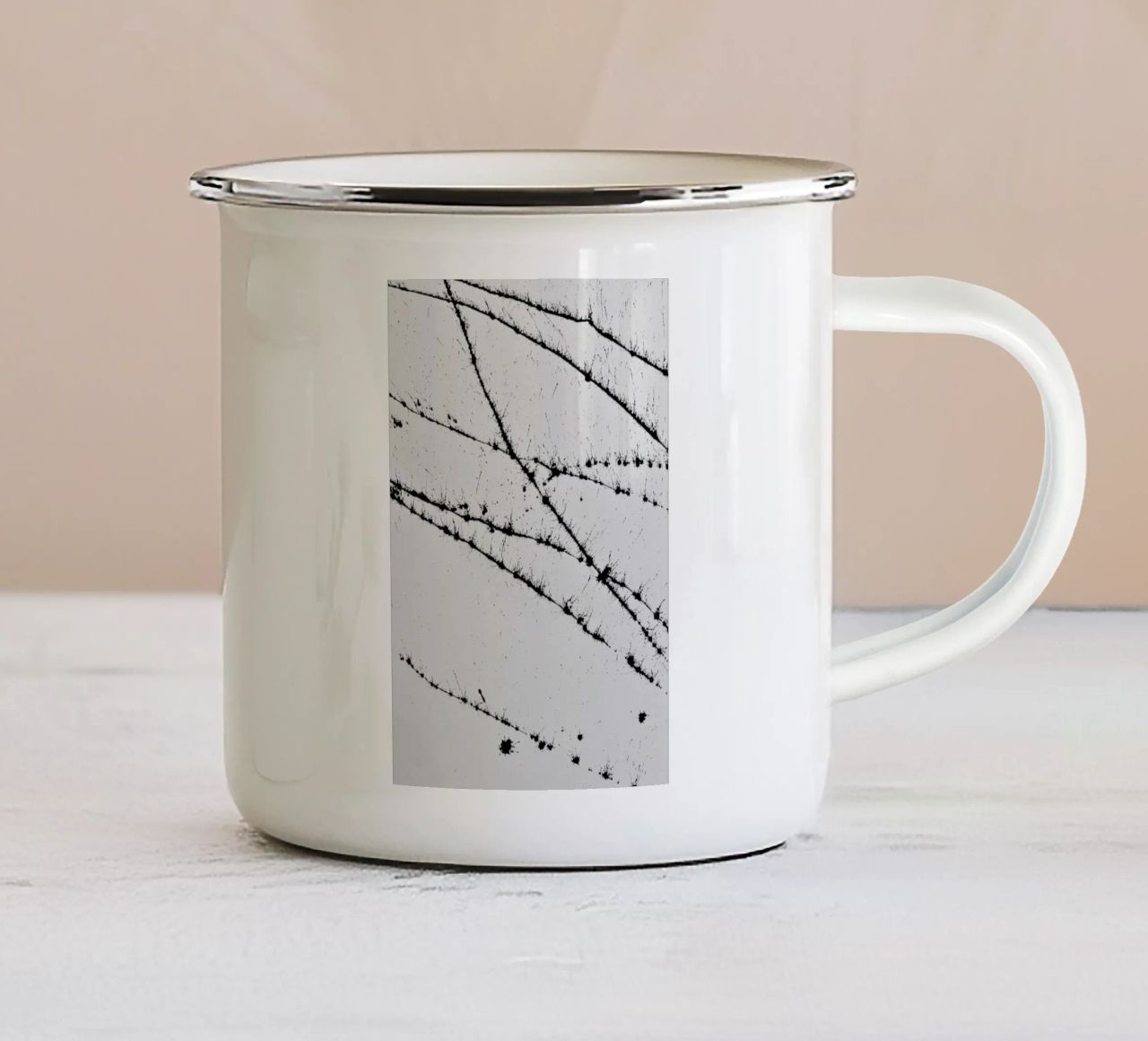 EXPRESSION 3 tazza in smalto da FRITSCH&FRITSCH