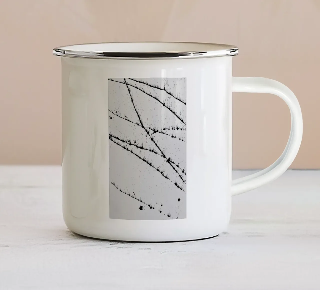 EXPRESSION 3 Emaille Tasse von FRITSCH&FRITSCH
