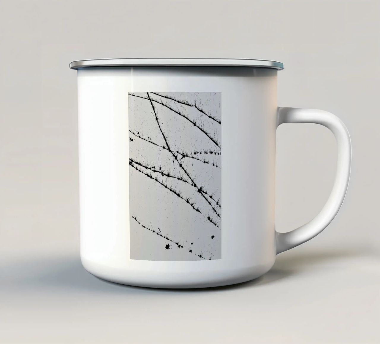 EXPRESSION 3 tazza in smalto da FRITSCH&FRITSCH