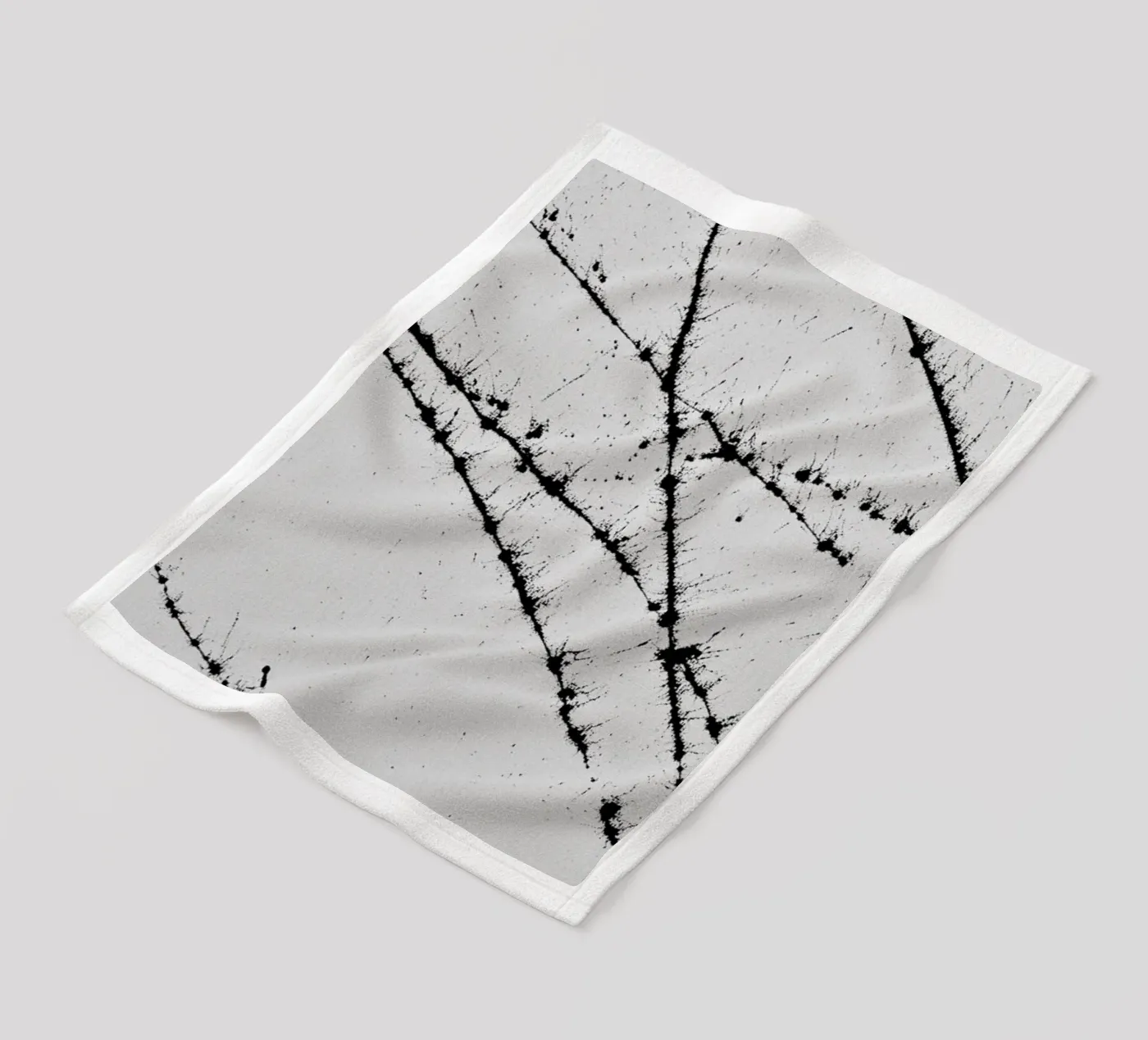 EXPRESSION 3 plaid polaire de FRITSCH&FRITSCH