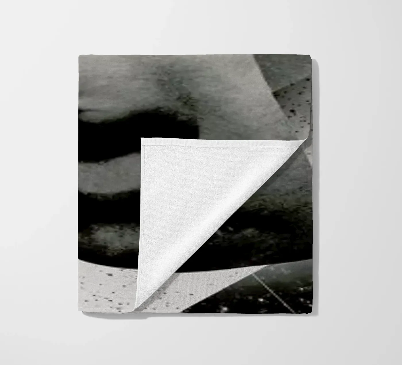 Mask beach towel by Ali Gulec