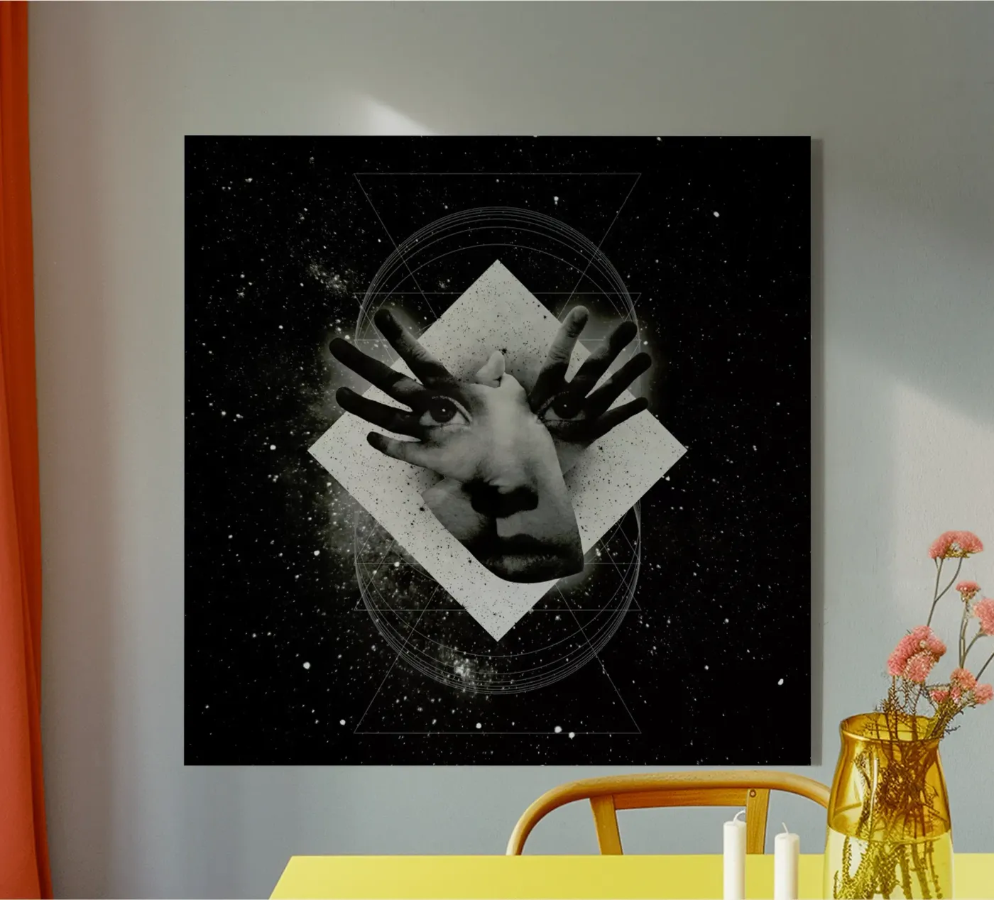 Mask Acryl-Glas von Ali Gulec