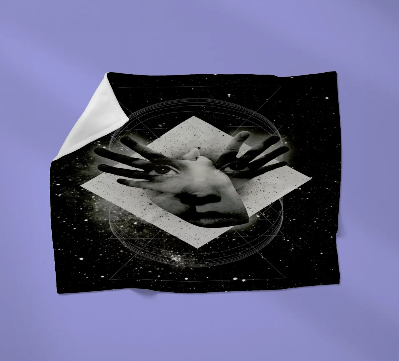 Mask Fleecedecke von Ali Gulec