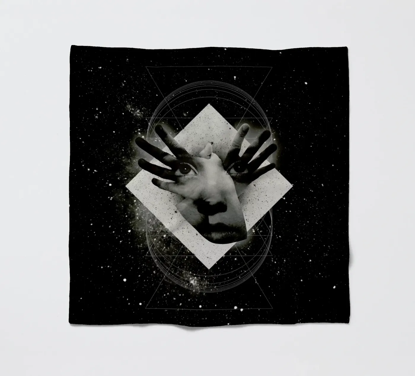 Mask fleecedeken van Ali Gulec