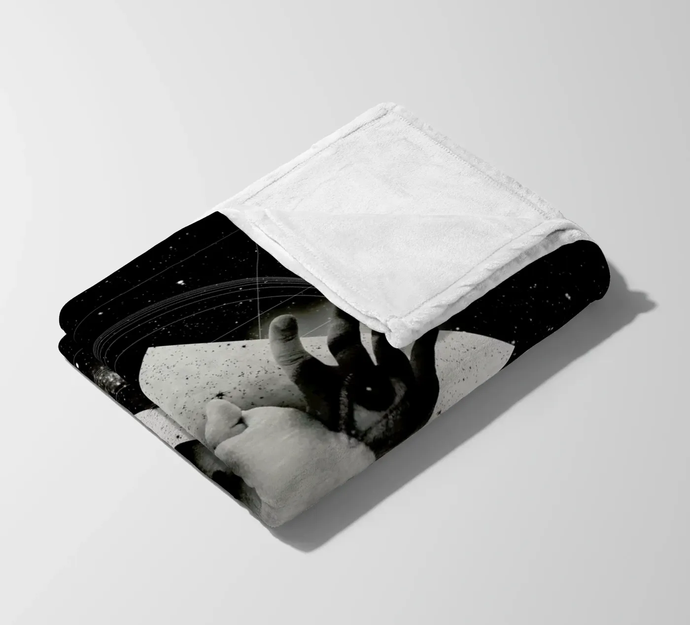 Mask fleecedeken van Ali Gulec