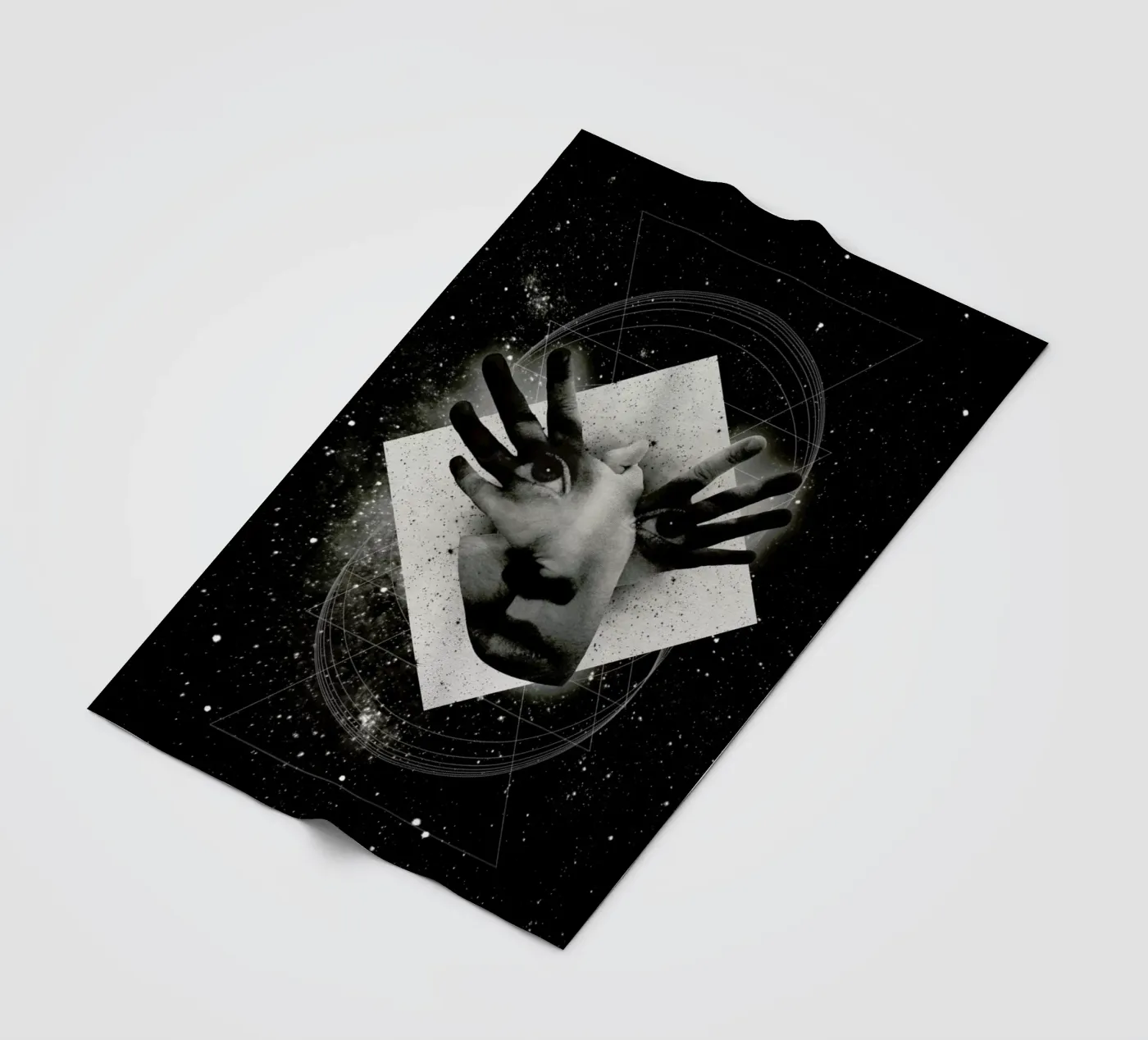 Mask Fleecedecke von Ali Gulec