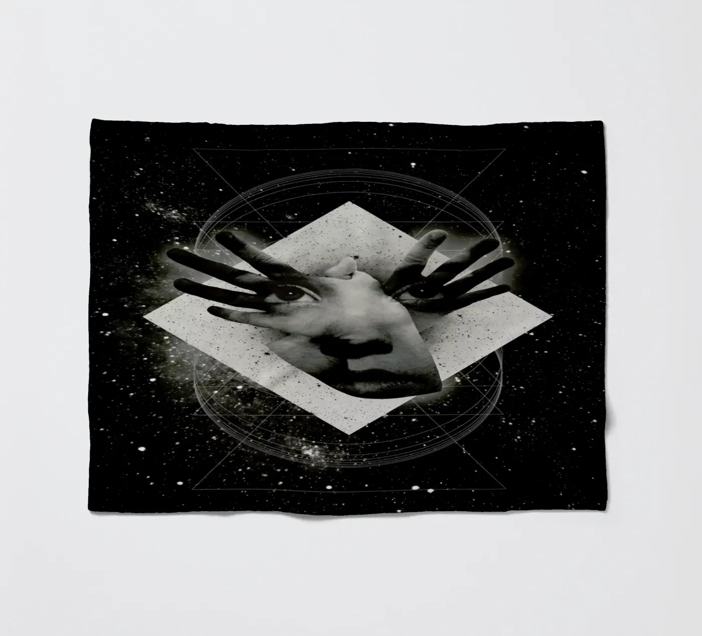 Mask Fleecedecke von Ali Gulec