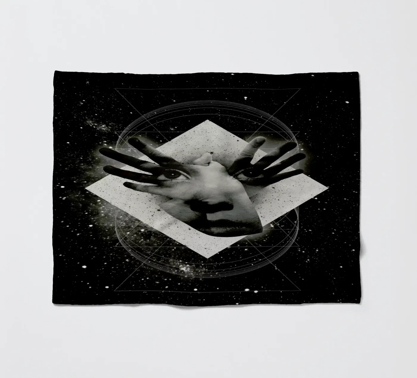 Mask fleecedeken van Ali Gulec