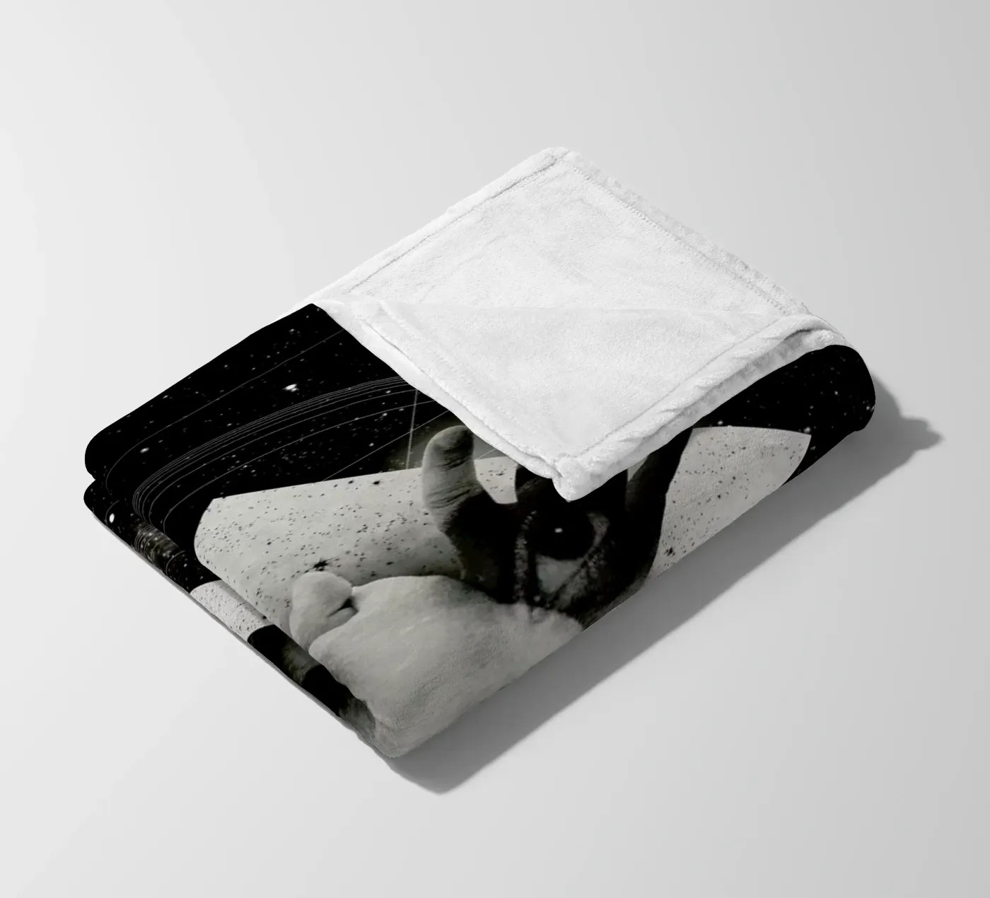 Mask fleecedeken van Ali Gulec