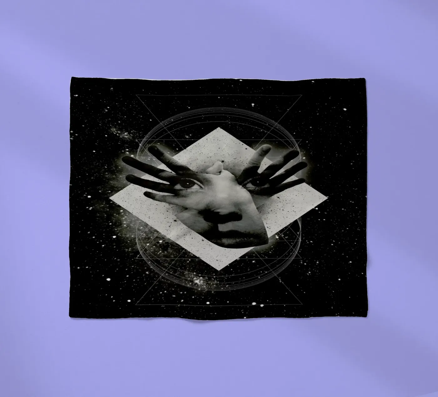 Mask Fleecedecke von Ali Gulec