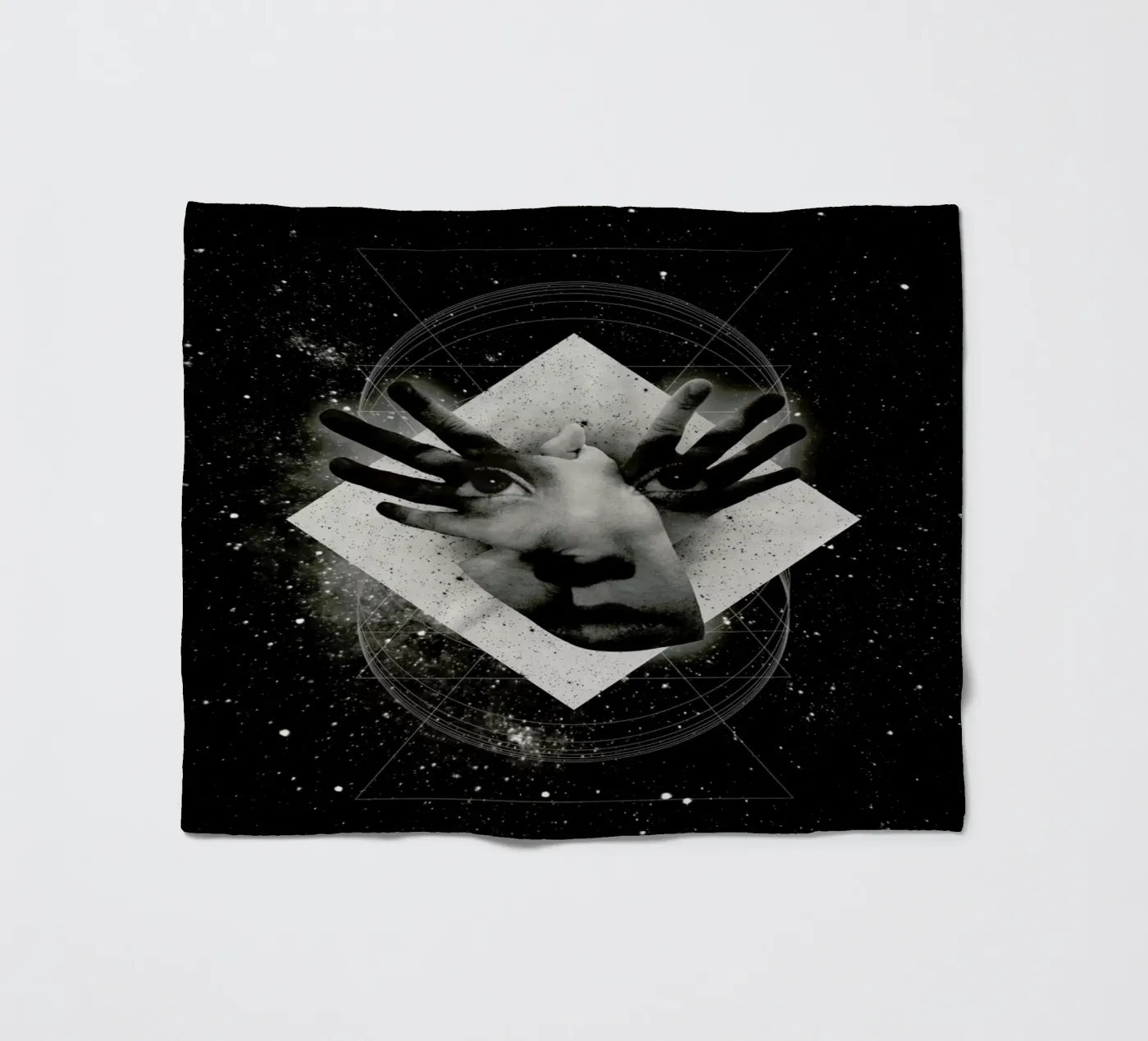 Mask fleecedeken van Ali Gulec