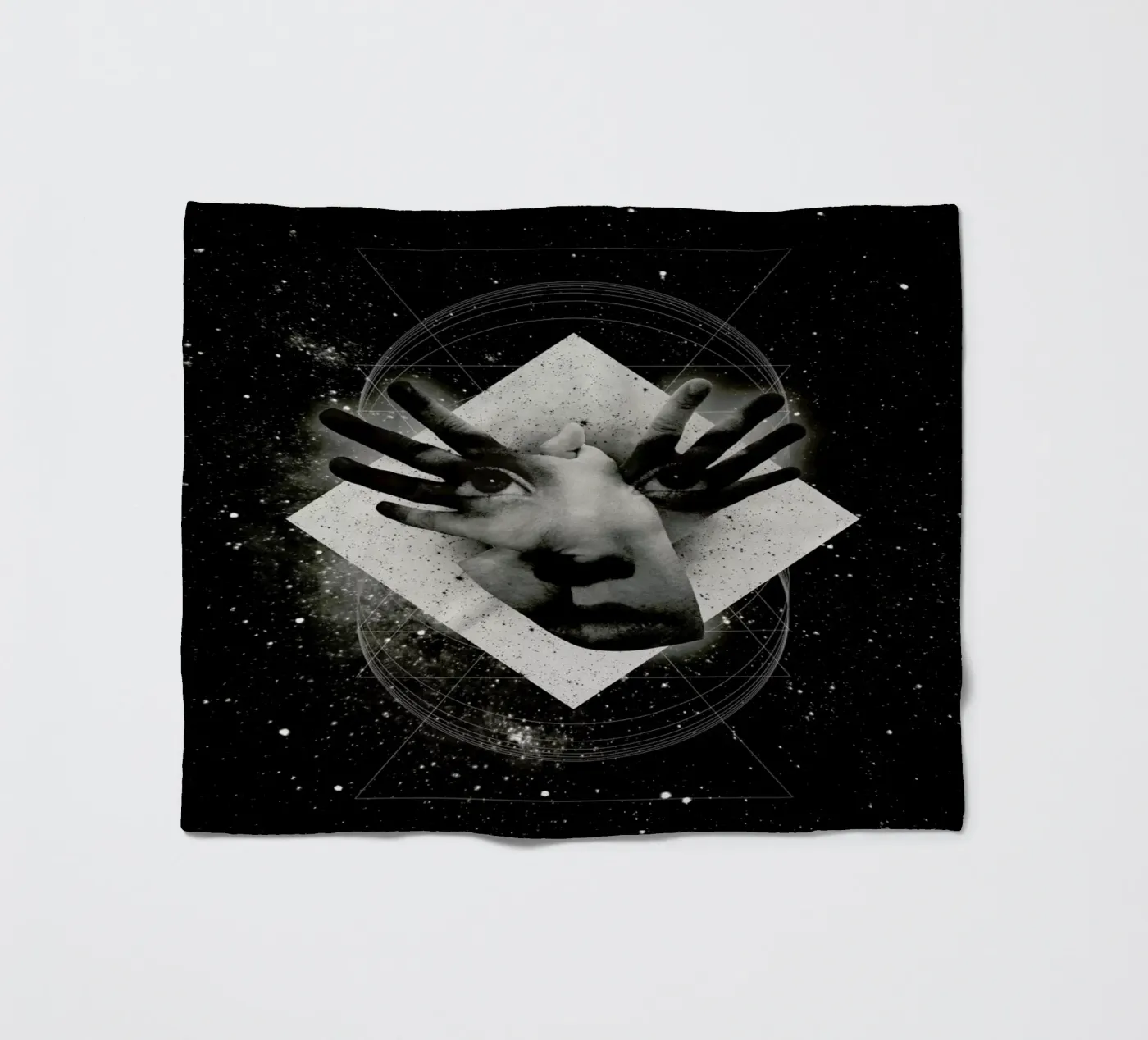 Mask Fleecedecke von Ali Gulec