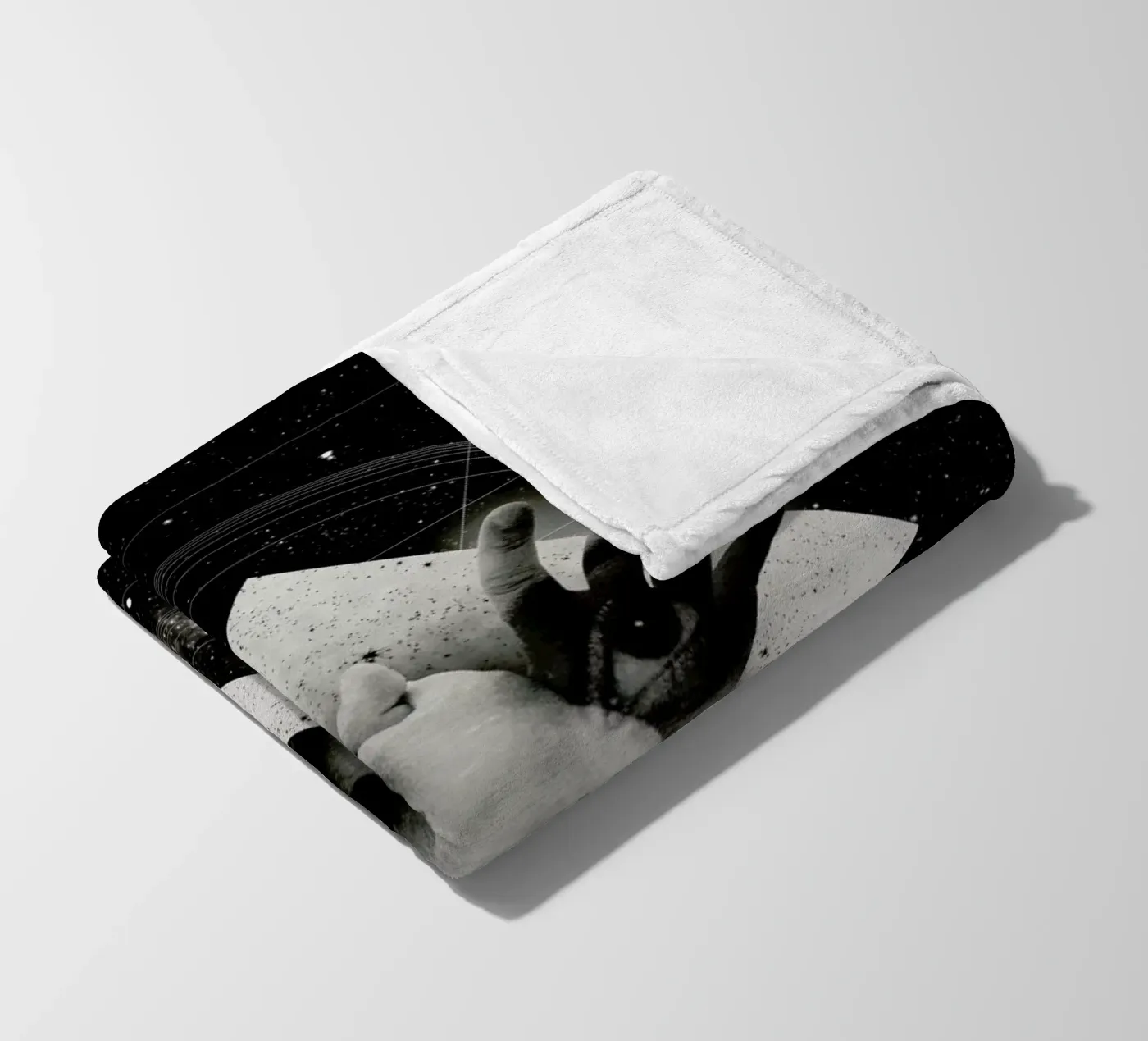 Mask fleecedeken van Ali Gulec