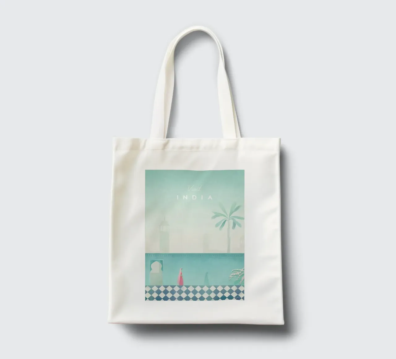 India tote bag by Henry Rivers