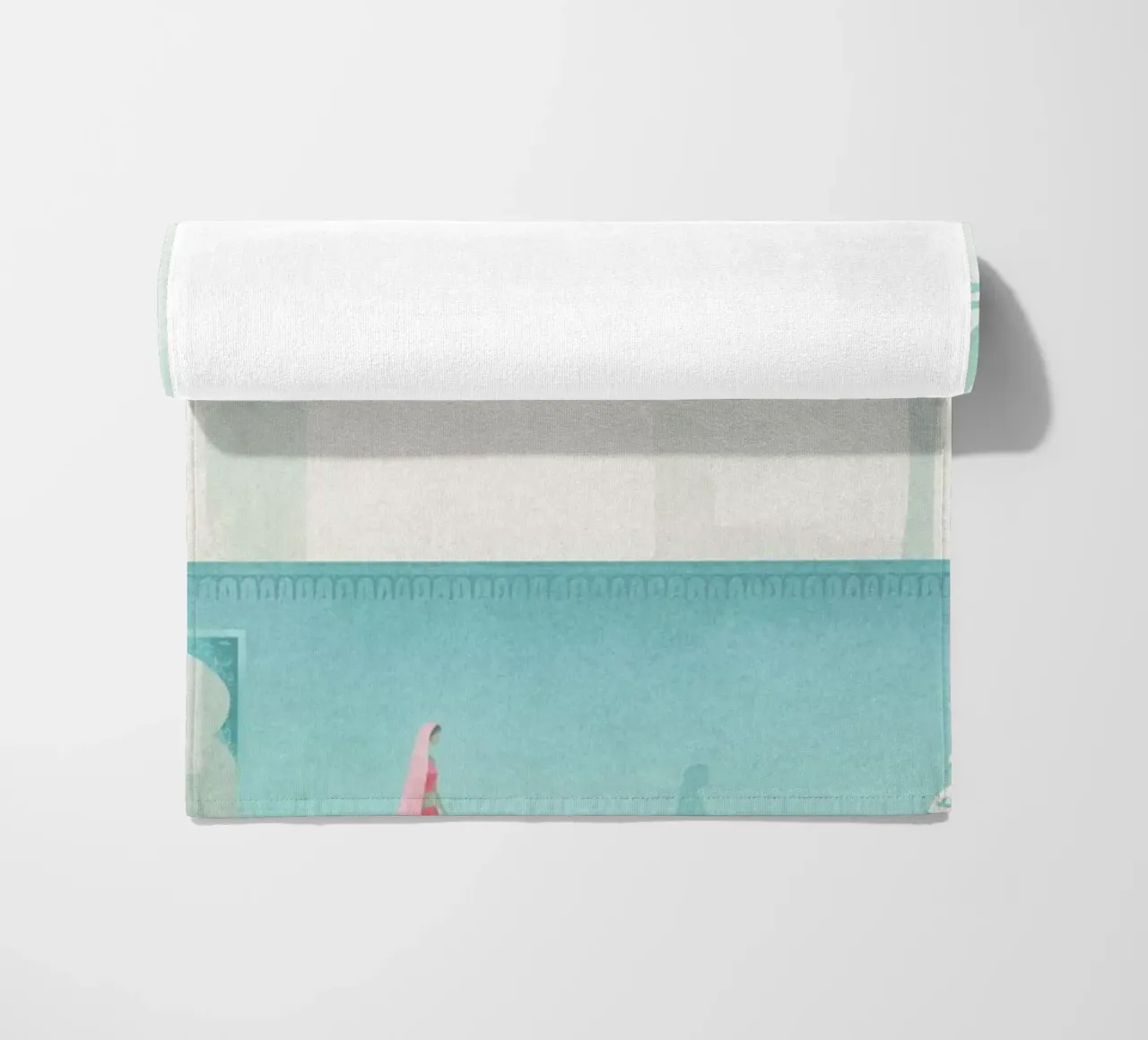 India beach towel by Henry Rivers