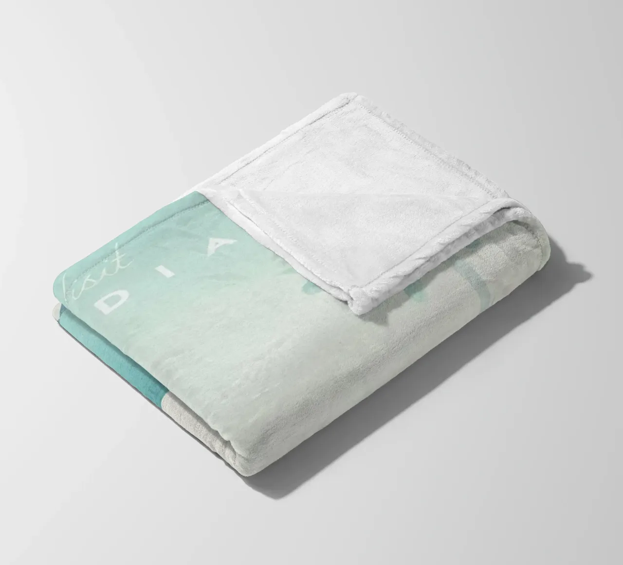 India fleece blanket by Henry Rivers