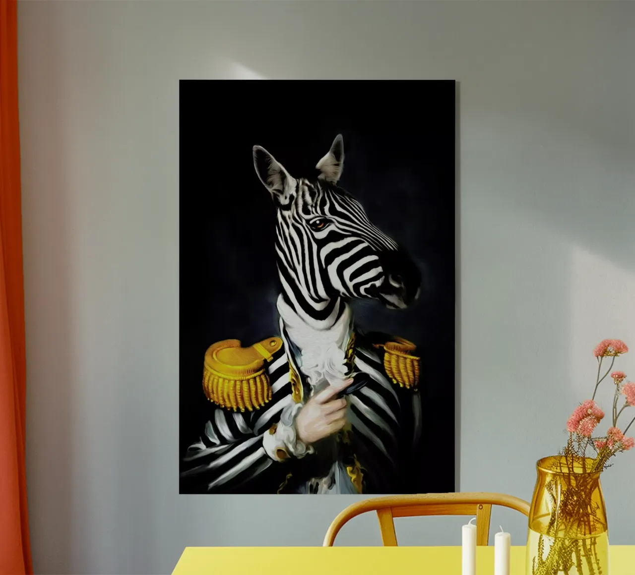 Mister Stripe acrylic glass by Tein Lucasson