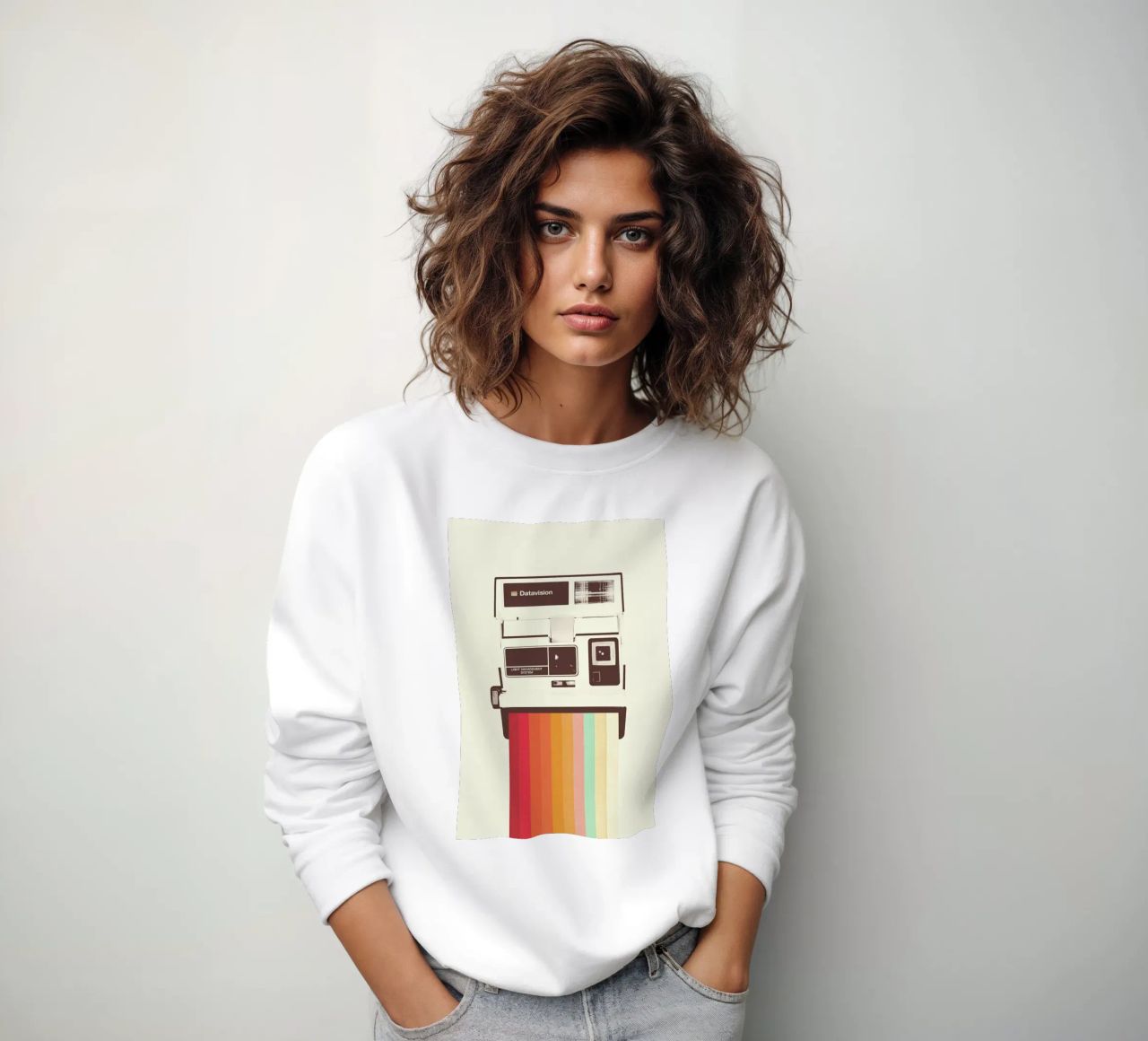 Instant Camera Rainbow felpa da Florent Bodart