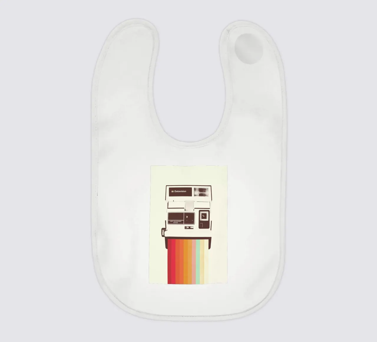 Instant Camera Rainbow bavaglino da Florent Bodart