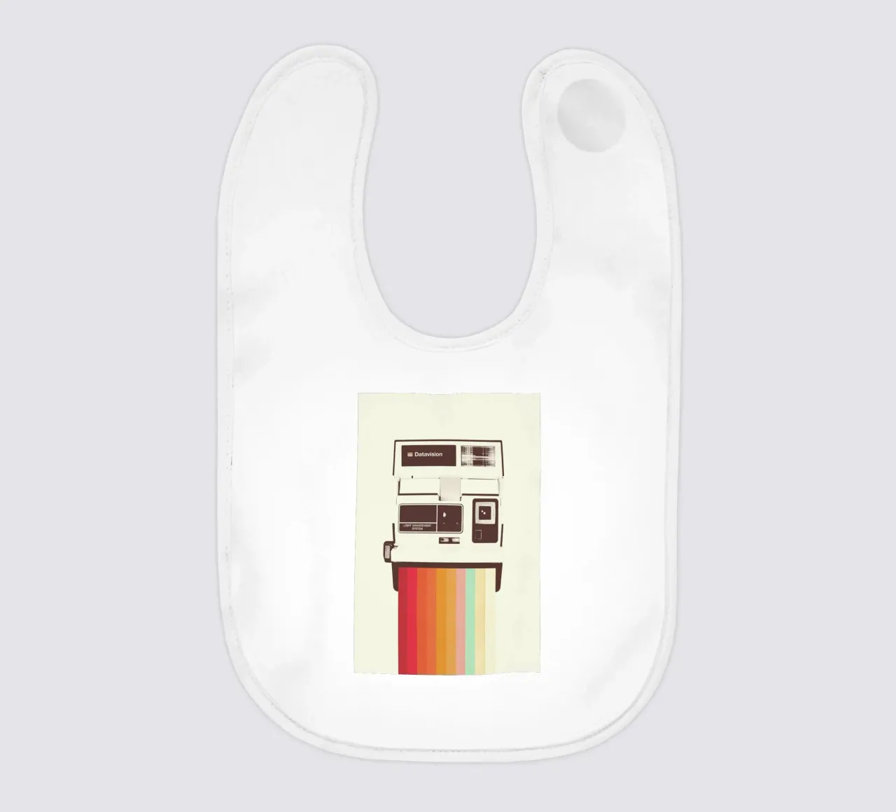 Instant Camera Rainbow bavaglino da Florent Bodart