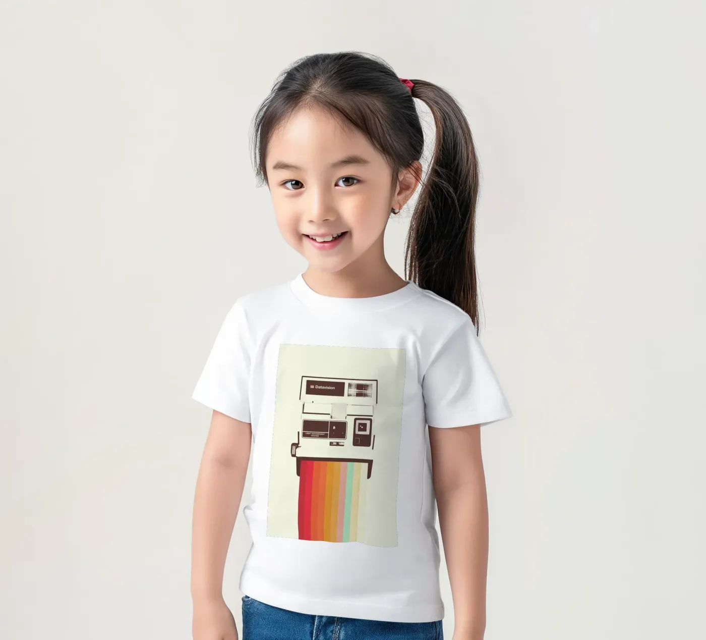 Instant Camera Rainbow t-shirt bambini da Florent Bodart