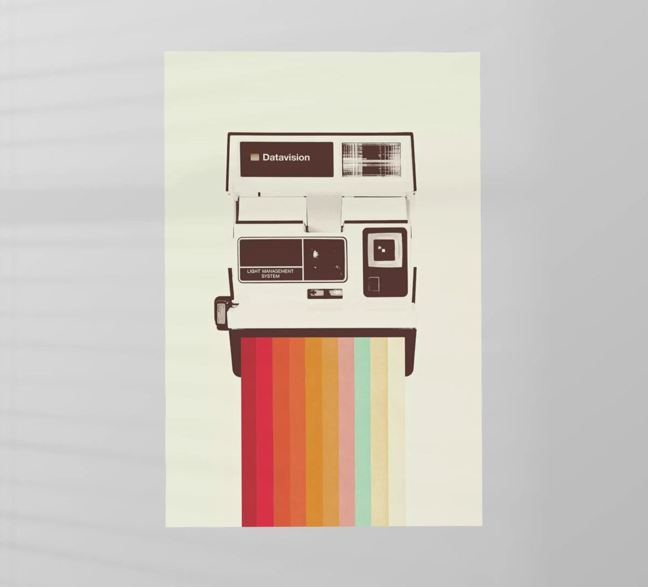 Instant Camera Rainbow pellicola backlit da Florent Bodart