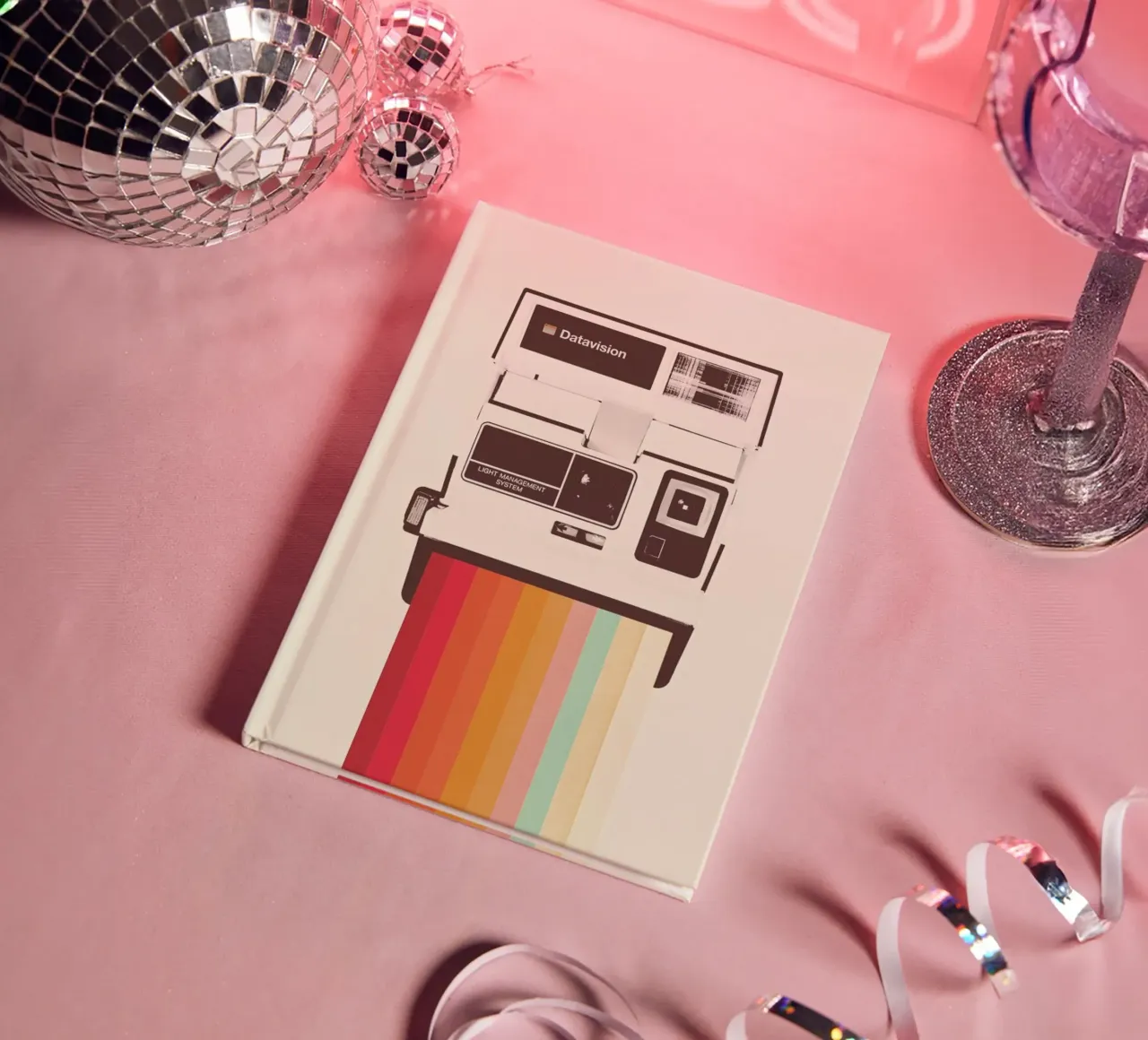 Instant Camera Rainbow notebook by Florent Bodart