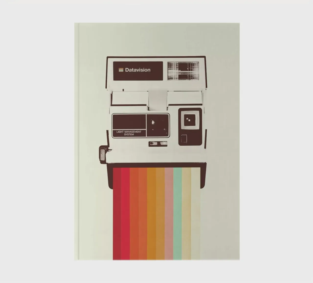 Instant Camera Rainbow notebook by Florent Bodart