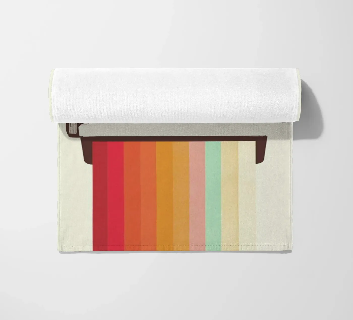 Instant Camera Rainbow strandhanddoek van Florent Bodart