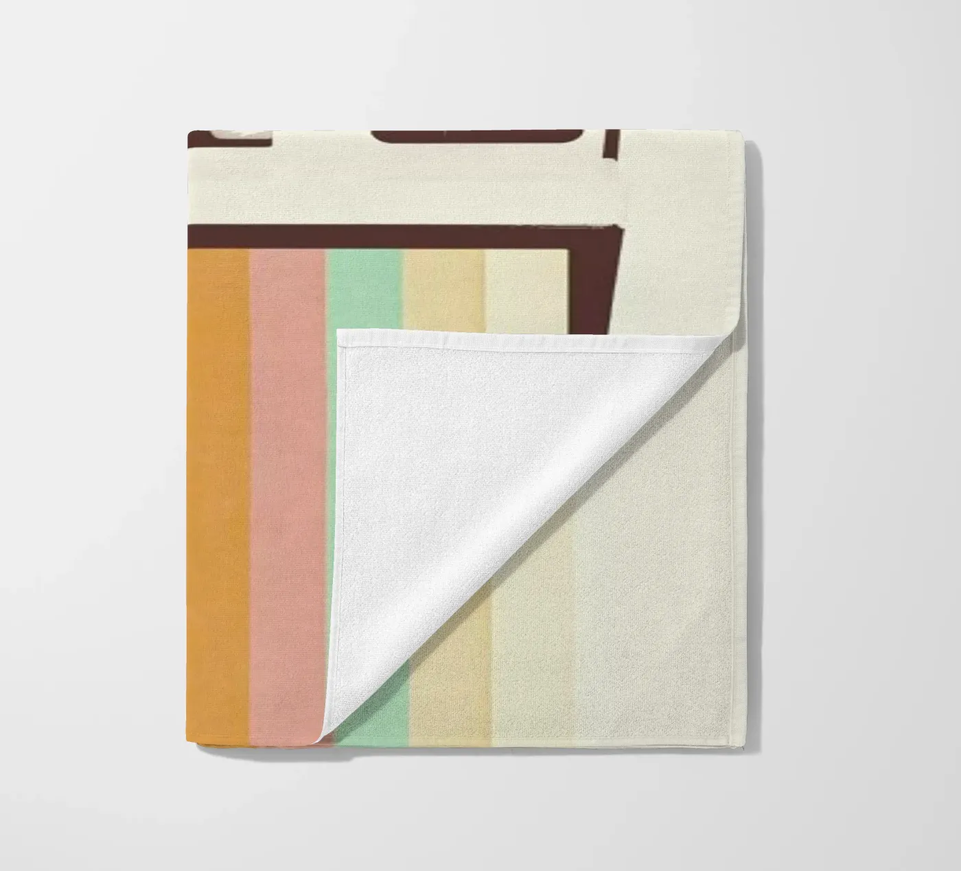 Instant Camera Rainbow strandhanddoek van Florent Bodart