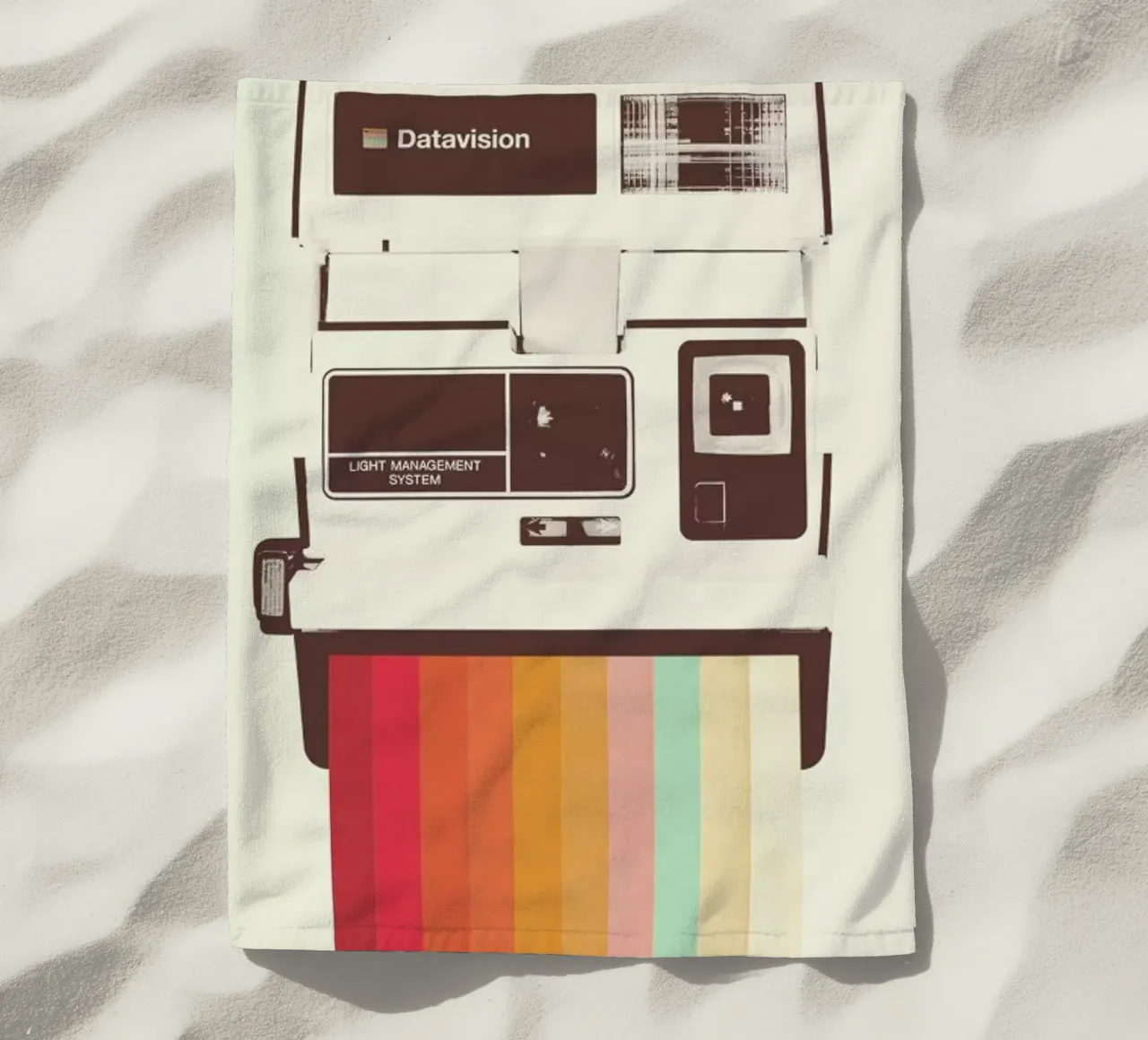 Instant Camera Rainbow telo mare da Florent Bodart