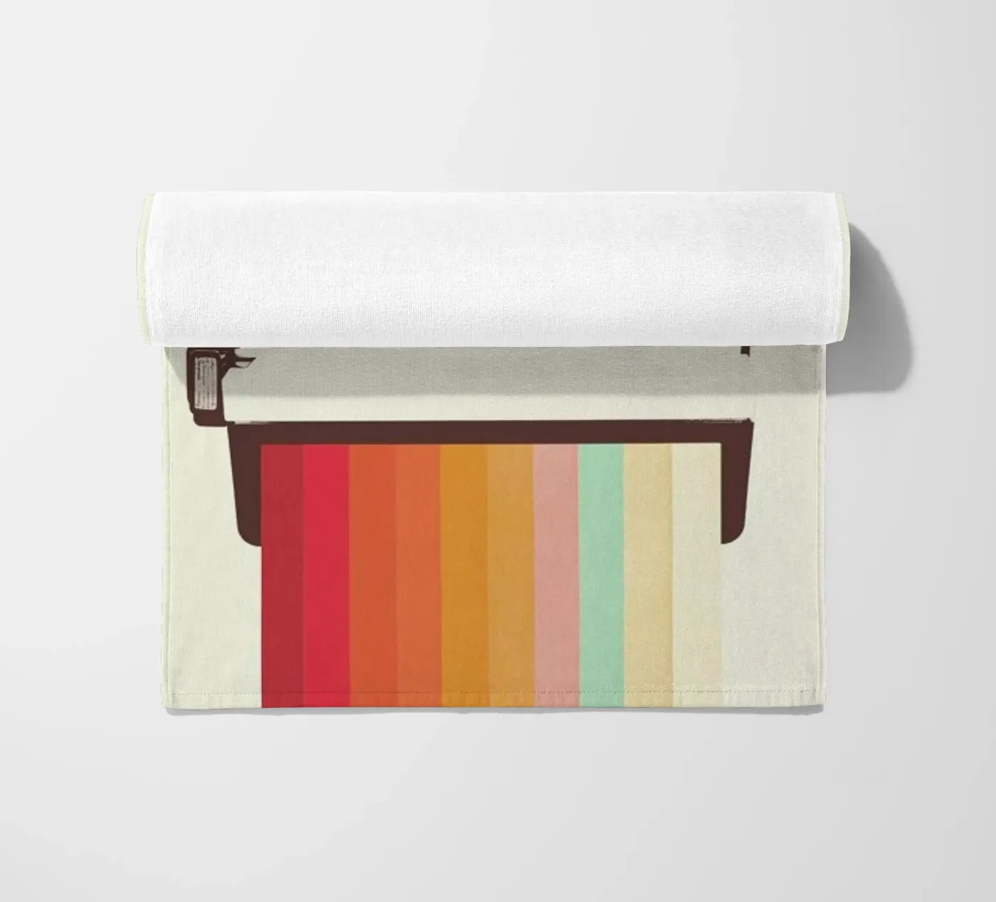 Instant Camera Rainbow strandhanddoek van Florent Bodart