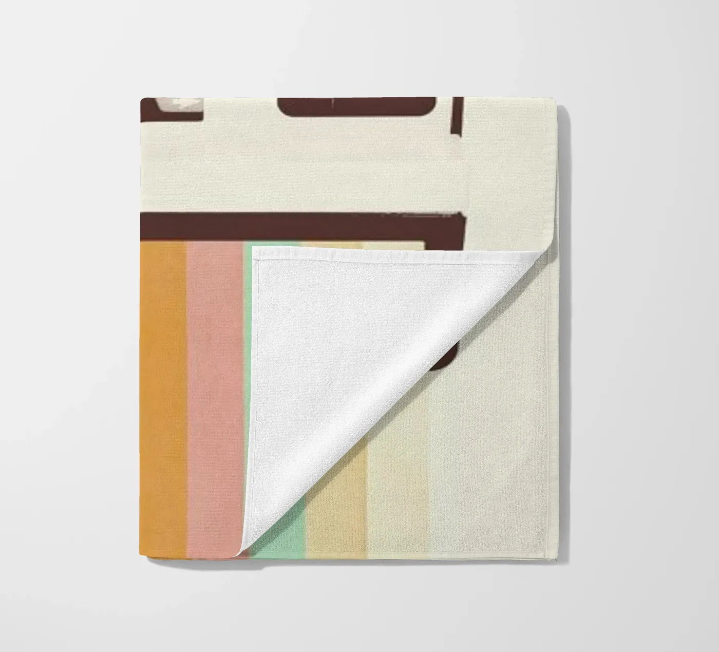 Instant Camera Rainbow strandhanddoek van Florent Bodart