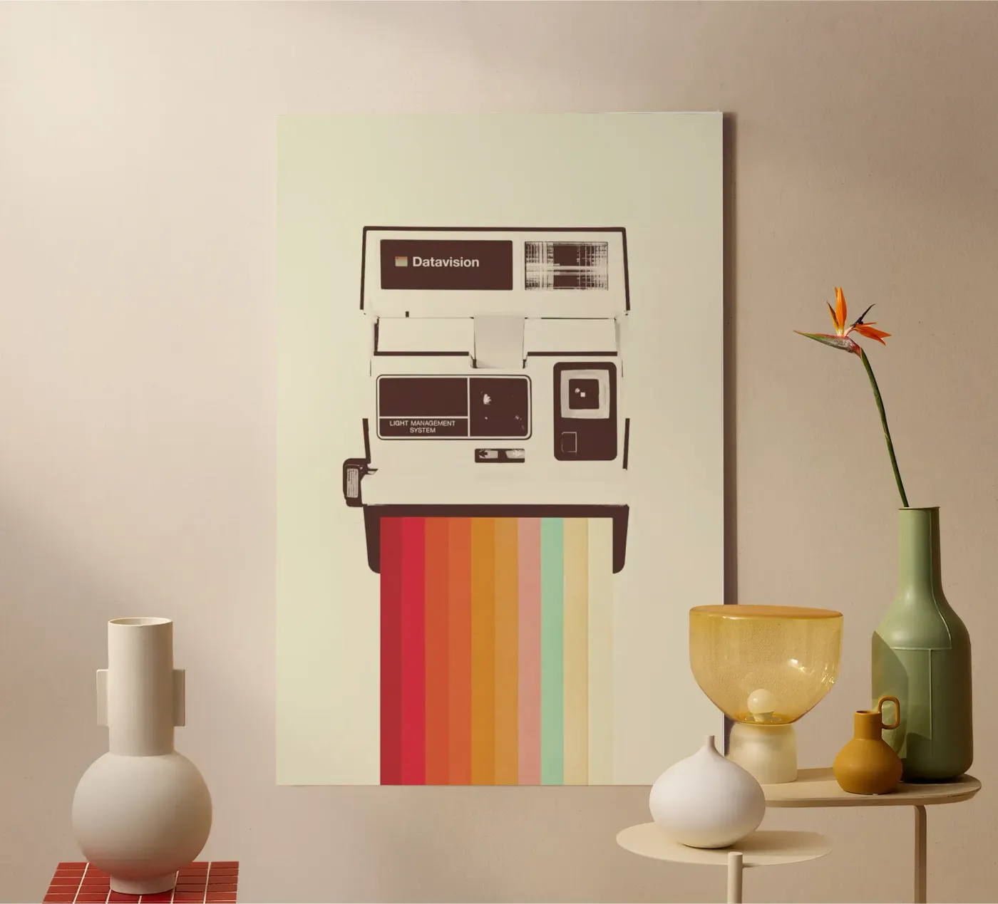 Instant Camera Rainbow tela da Florent Bodart