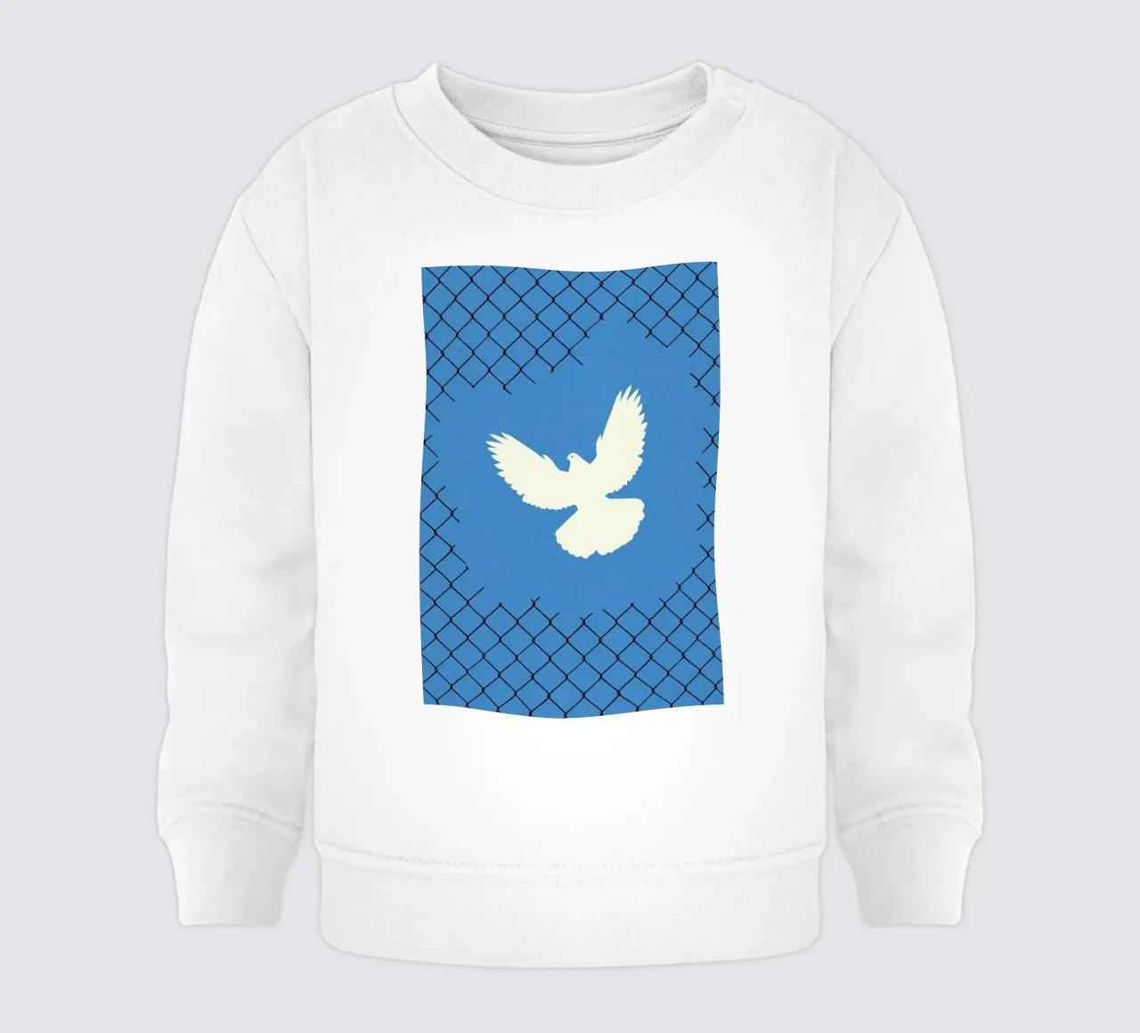 Free As A Bird felpa neonato da Rosi Feist