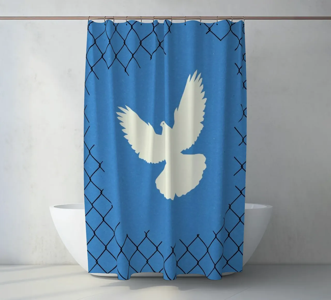 Free As A Bird tenda da doccia da Rosi Feist