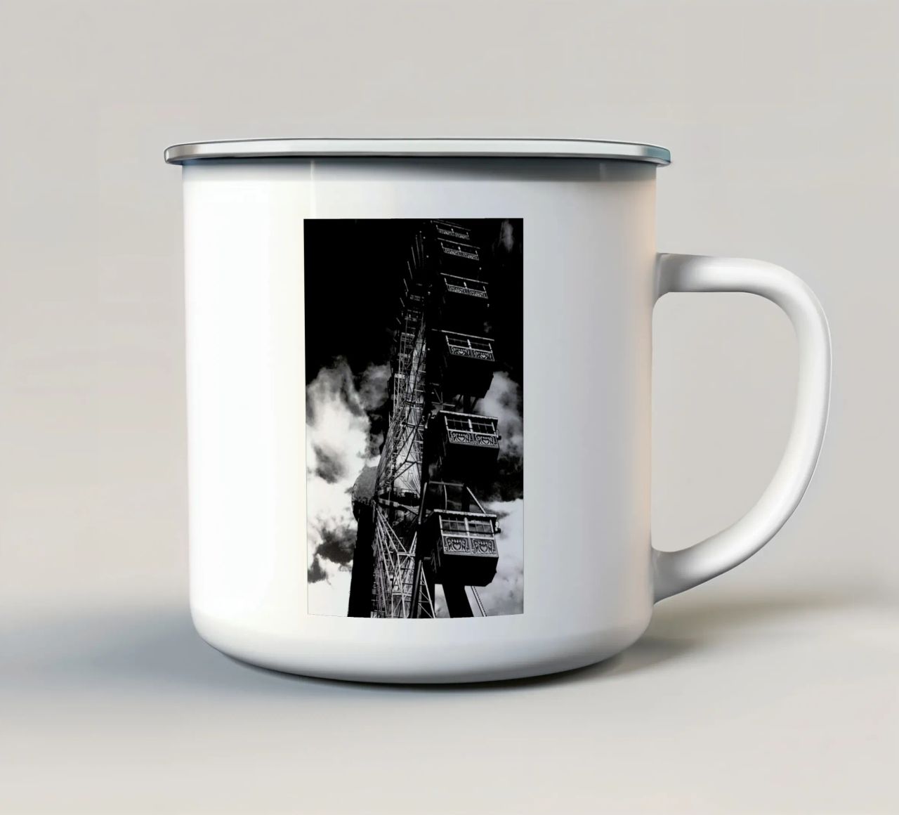 MUNICH tazza in smalto da FRITSCH&FRITSCH