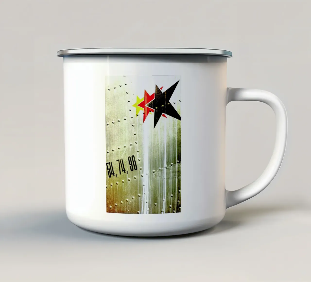 Germany tazza in smalto da David Curry