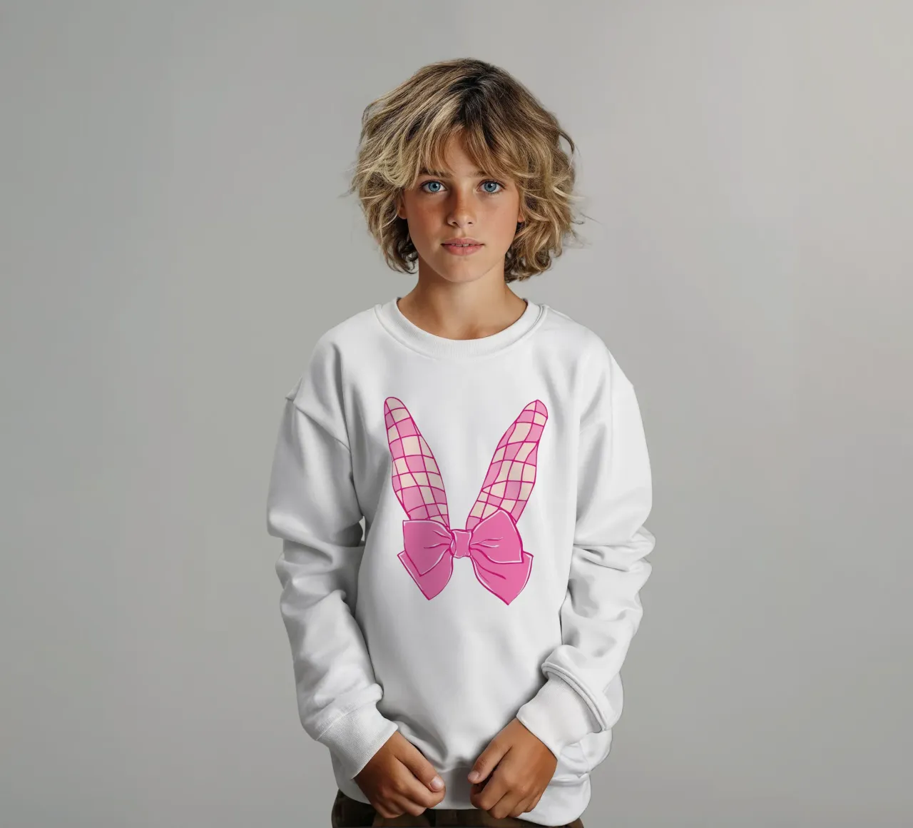 Orecchie da coniglio di charme Coquette felpa bambino da EDMPROJECT