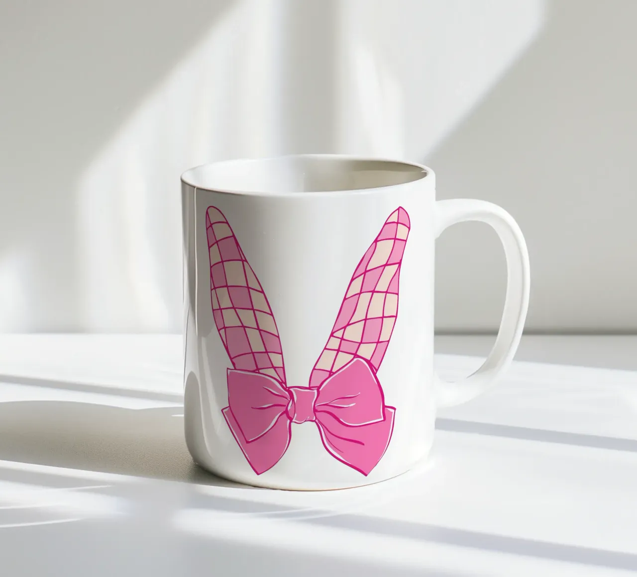 Orecchie da coniglio di charme Coquette tazza in ceramica da EDMPROJECT