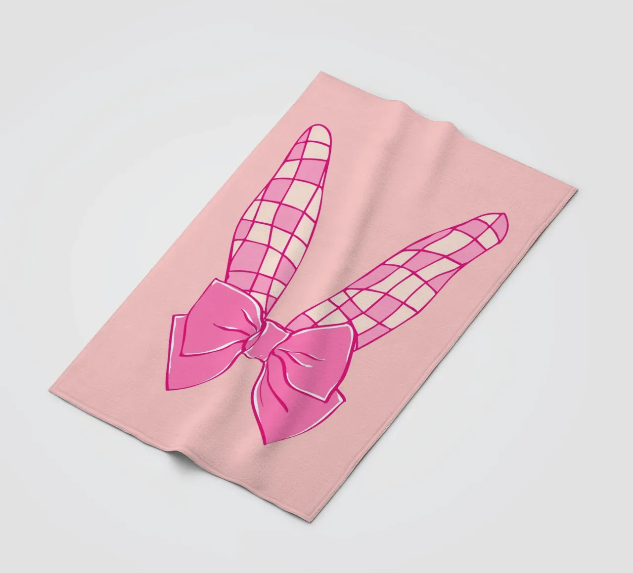 Orecchie da coniglio di charme Coquette coperta in pile da EDMPROJECT