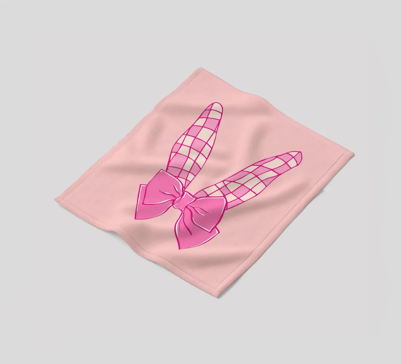 Orecchie da coniglio di charme Coquette coperta in pile da EDMPROJECT