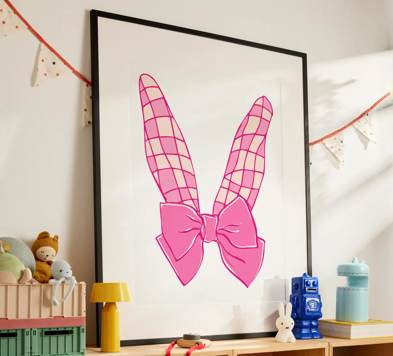 Orecchie da coniglio di charme Coquette poster da EDMPROJECT