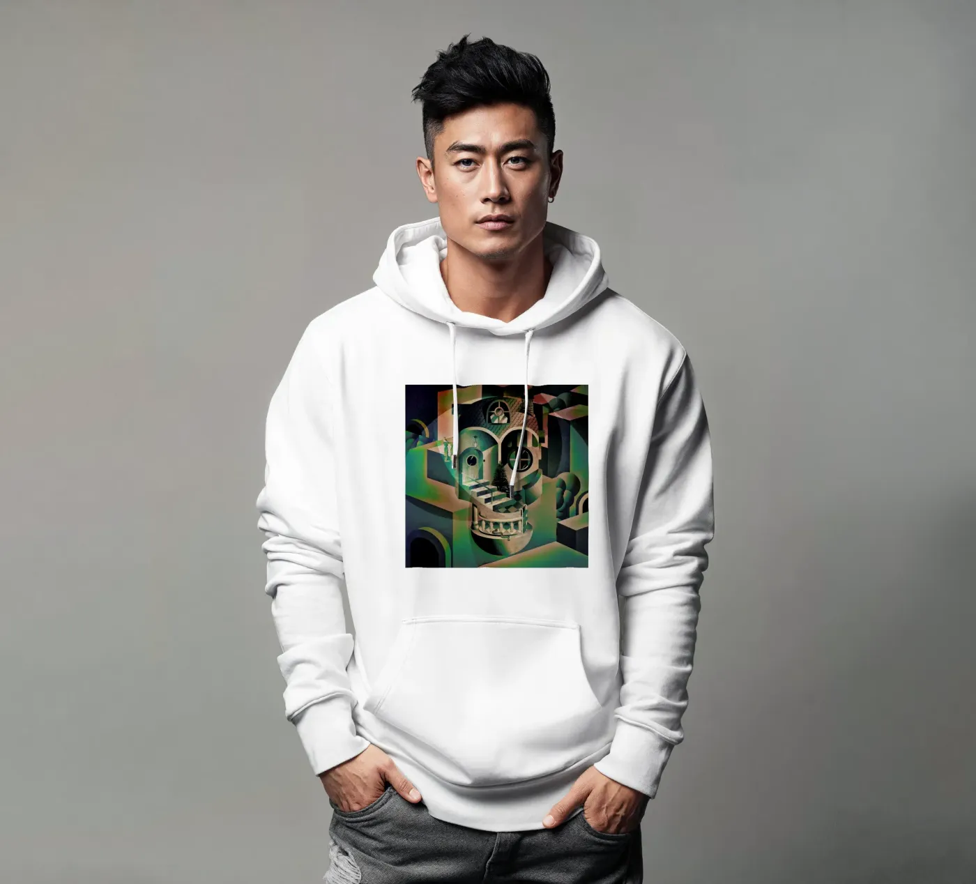 Utopia hoodie van Ali Gulec