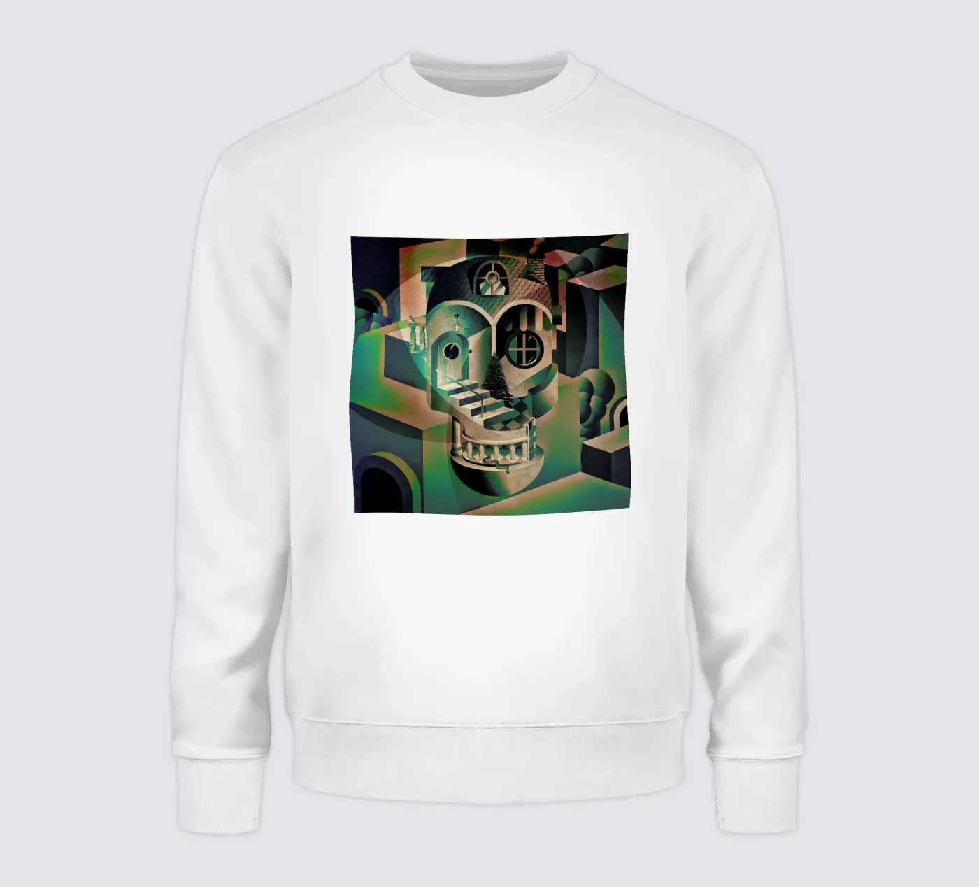 Utopia sweatshirt van Ali Gulec