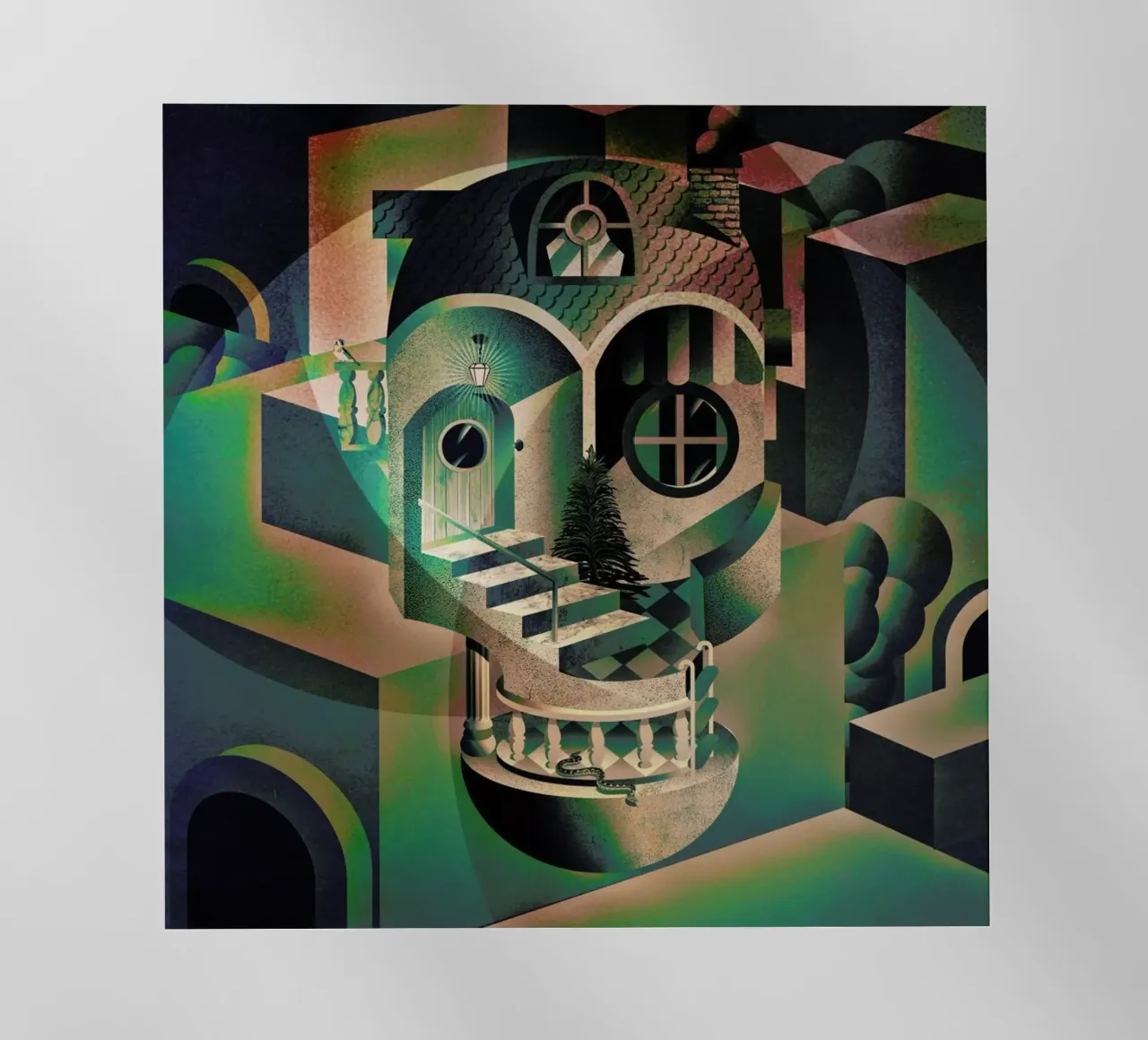 Utopia pellicola backlit da Ali Gulec