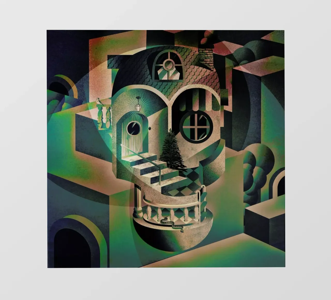 Utopia pellicola backlit da Ali Gulec