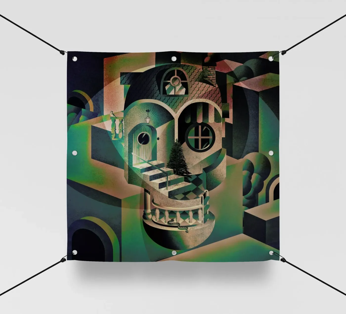 Utopia pvc cover by Ali Gulec