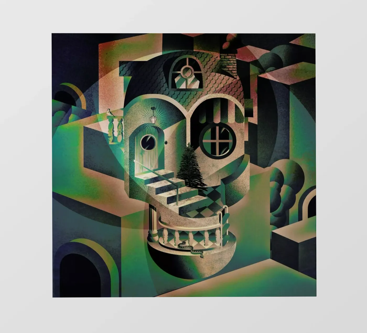 Utopia pvc cover by Ali Gulec