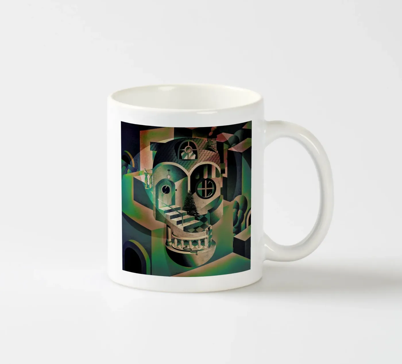 Utopia mug en céramique de Ali Gulec